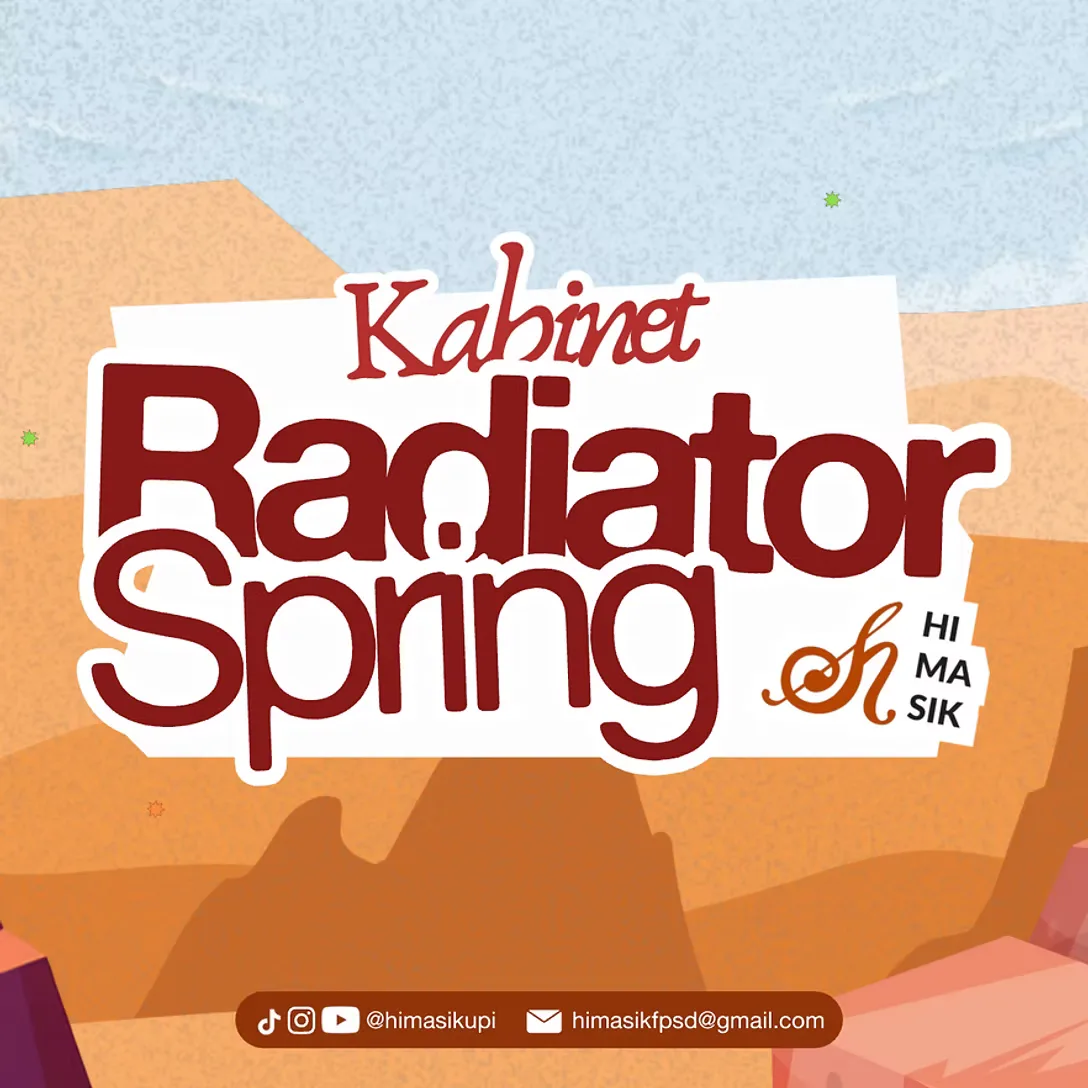Banner Kabinet Radiator Springs 2026–2027 HIMASIK
